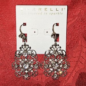 SORRELLI Satin Blush earrings. NWT. Never Worn.